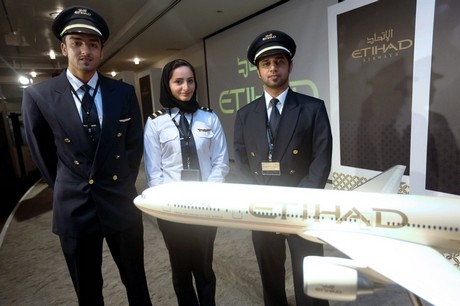 Programme de formation pour les pilotes d’Etihad Airways