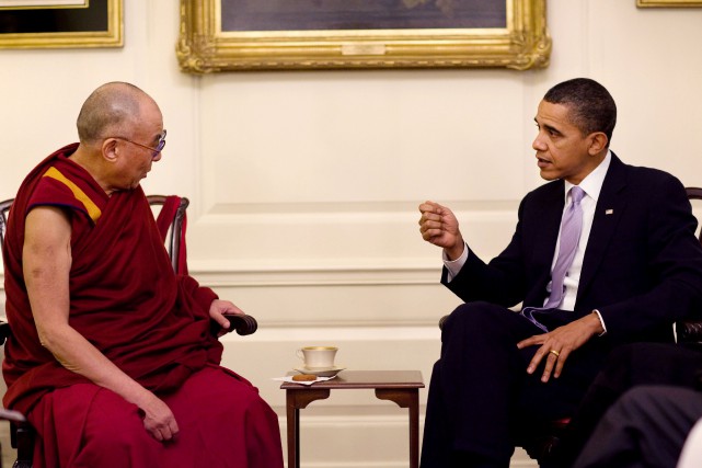 Chine : une rencontre entre le dalaï-lama et Barack Obama menace les relations avec les USA