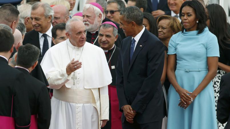 Etats Unis : Barack Obama reçoit le pape François