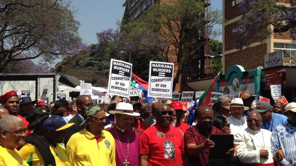Afrique du Sud : Rassemblement de milliers de citoyens pour dénoncer la corruption