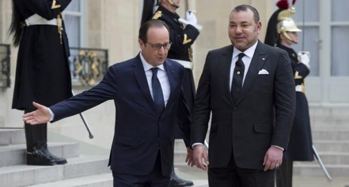 Terrorisme: Hollande reçoit à l’Elysée le roi du Maroc Mohammed VI