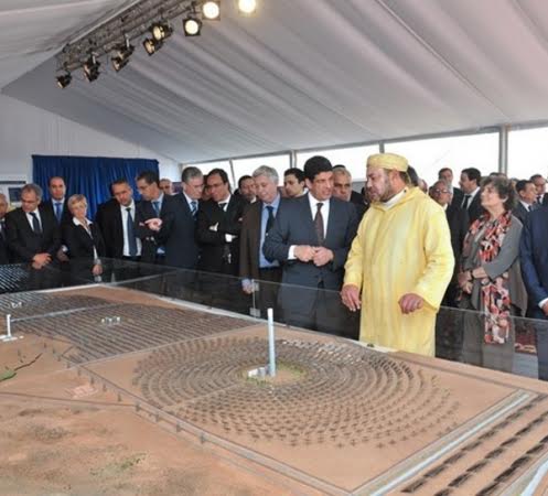 Le roi du Maroc inaugure à Ouarzazate le plus grand complexe solaire au monde 