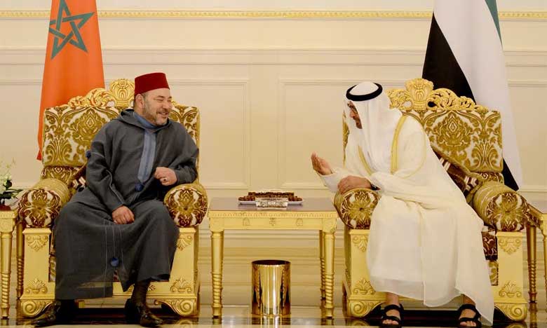 Le roi Mohammed VI en visite officielle à Abou Dhabi