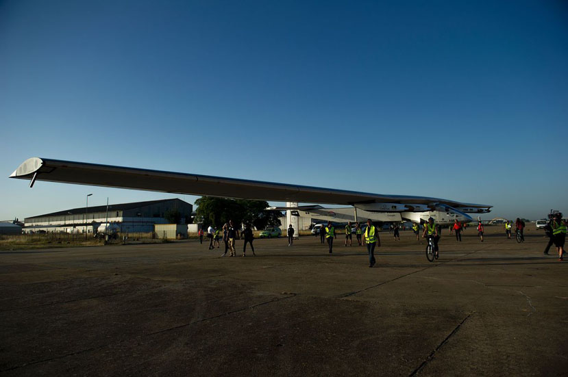 Première traversée de l’Atlantique par un avion solaire