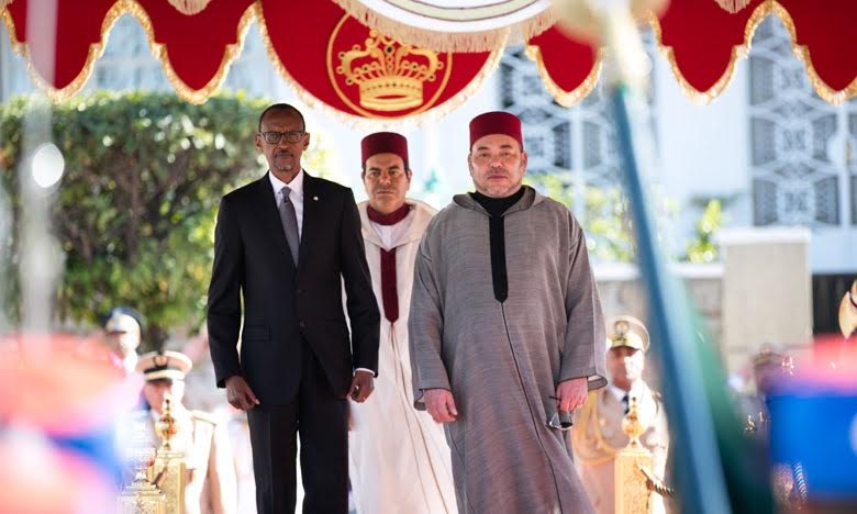 Le président du Rwanda en visite officielle au Maroc à l’invitation du Roi Mohammed VI