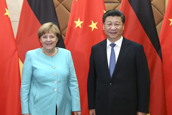 Délicate visite d’Angela Merkel en Chine