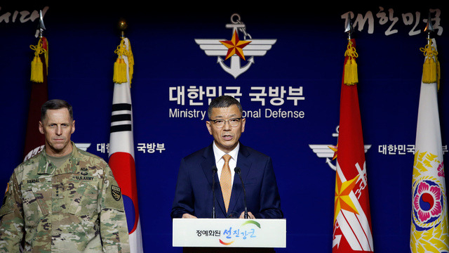 Accord entre Washington et Séoul pour le déploiement d’un système antimissile
