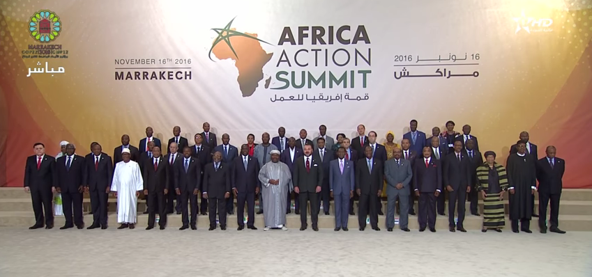 Sommet de Marrakech : Les Chefs d’Etat africains s’engagent davantage pour le climat