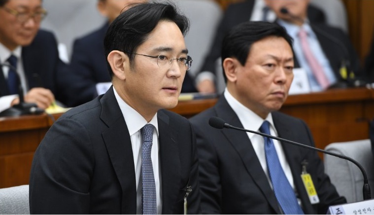 L’héritier de Samsung entendu dans le vaste scandale de corruption