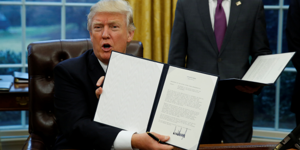 Les Etats-Unis se retirent du traité de libre-échange transpacifique