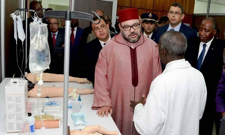 Le Roi du Maroc inaugure à Abidjan le Centre de formation en médecine d’urgence