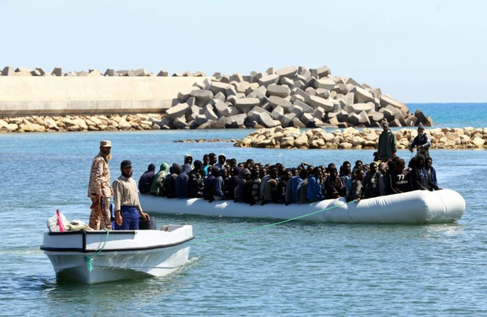 Environ 2.900 migrants secourus au large de la Libye