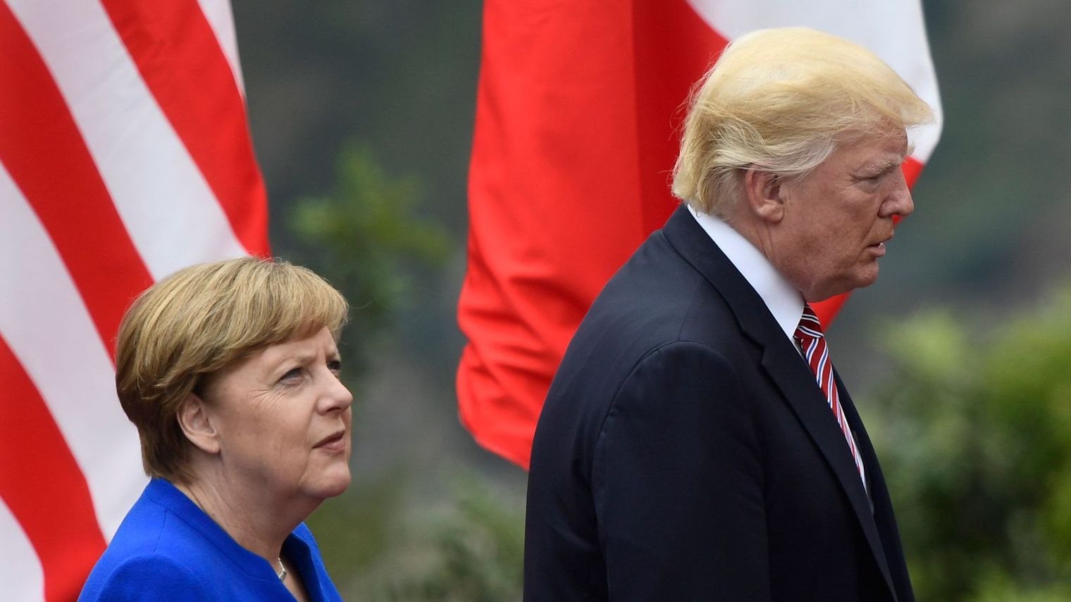 Le président américain très critique envers l’Allemagne