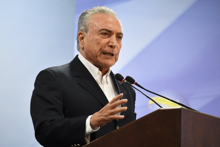 Le président Temer du Brésil pas près de changer de politique