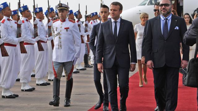 France- Maroc: Première prise de contact entre Macron et Mohammed VI