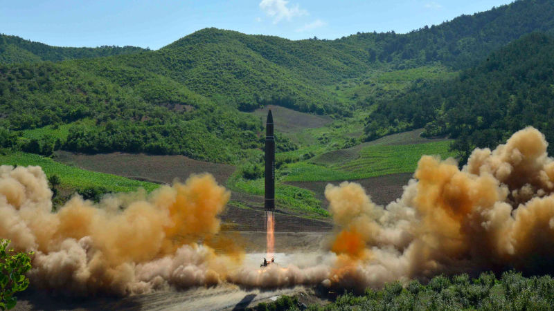 Pyongyang tire un nouveau missile le jour de la fête nationale américaine