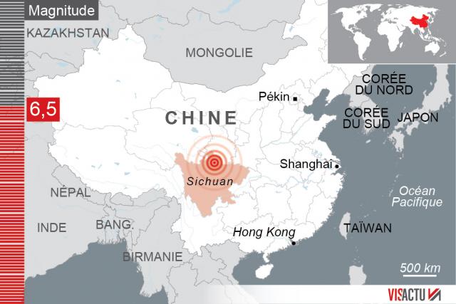 La Chine frappée par un séisme meurtrier