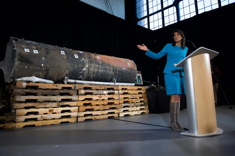 Les Etats-Unis apportent la preuve de vente de missiles iraniens aux houthis du Yémen