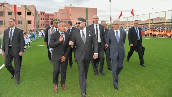 Marrakech: Le Roi Mohammed VI inaugure d’importantes infrastructures sportives de proximité