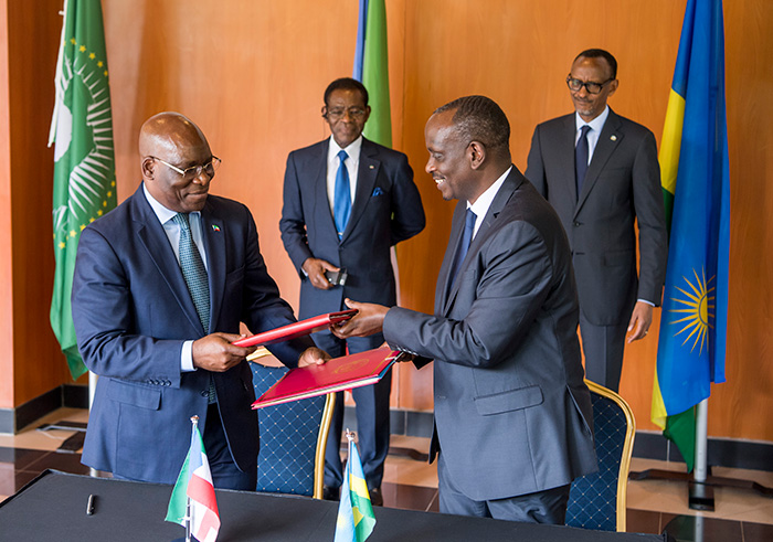 Rwanda et Guinée Equatoriale: Signature de quatre accords
