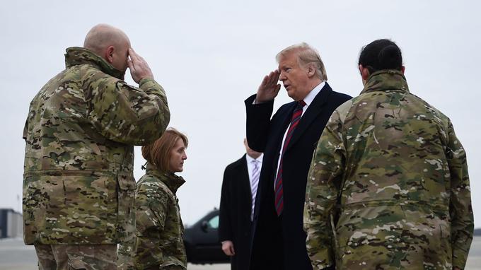 Trump tient à maintenir une base militaire américaine en Irak