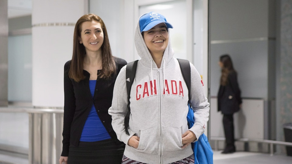 Le Canada accueille une réfugiée saoudienne