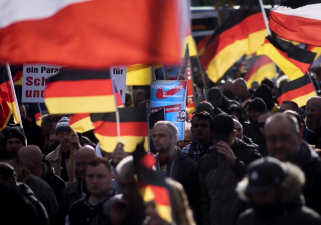 L’extrême-droite évoque une sortie de l’Allemagne de l’UE