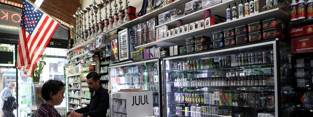 Les cigarettes électroniques aromatisées bientôt interdites aux Etats-Unis