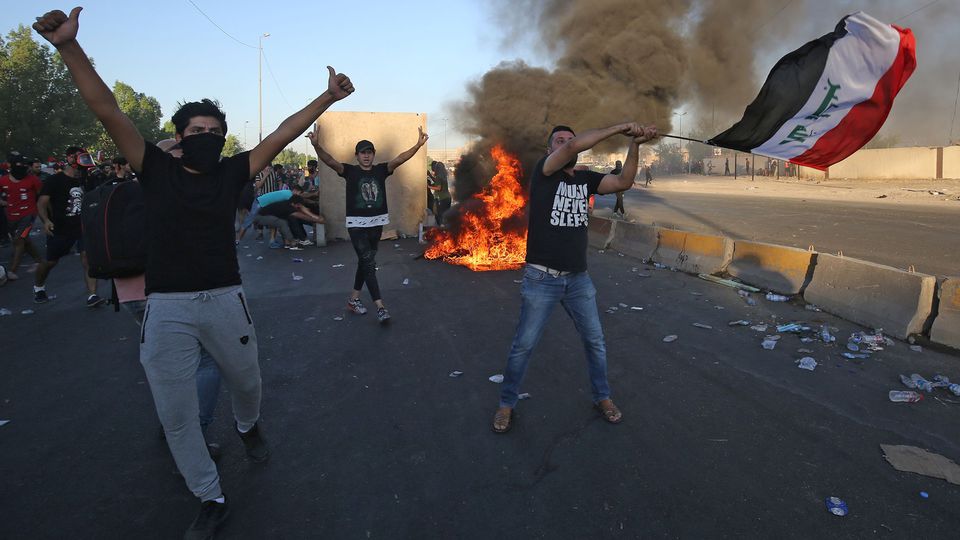 Les manifestations antigouvernementales en Irak font 157 morts