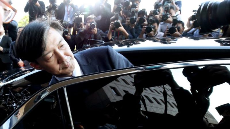 Démission du ministre de la Justice sud-coréen accusé de népotisme