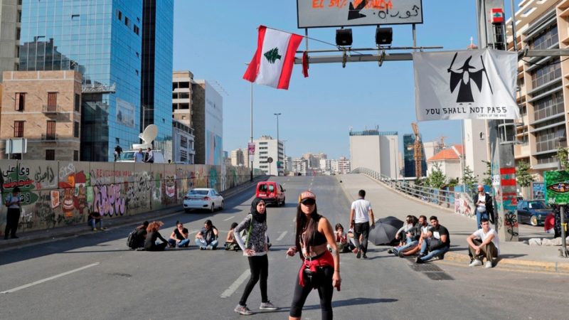 Liban : les manifestations continuent depuis 19 jours