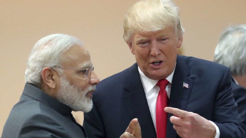 Donald Trump achève sa visite à New-Delhi sans résoudre le conflit commercial
