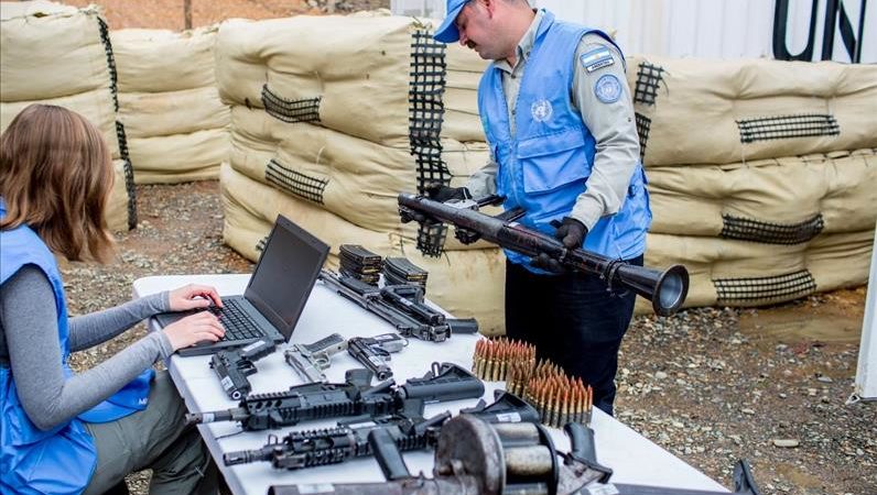 Colombie : saisie d’un important lot d’armes et de munitions de guerre