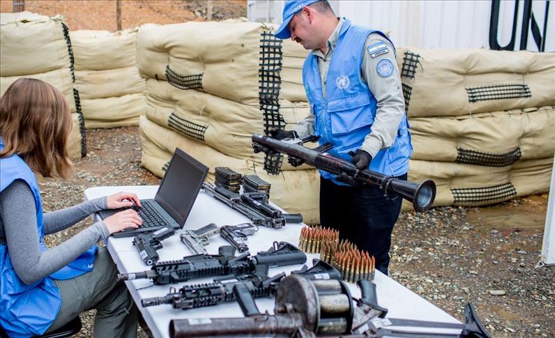 Colombie : saisie d’un important lot d’armes et de munitions de guerre