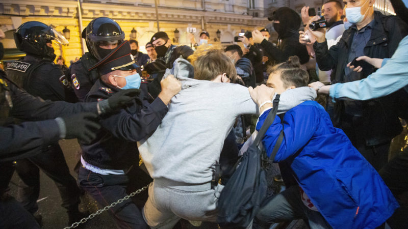 Russie : Arrestation à Moscou d’une centaine de manifestants contre la révision constitutionnelle