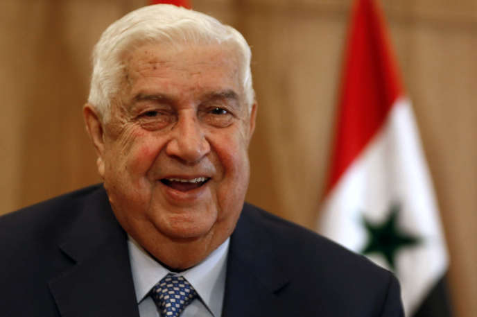 Décès du ministre syrien des A.E, Walid Mouallem