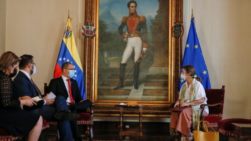 L’UE déclare «persona non grata» l’ambassadrice du Venezuela à Bruxelles
