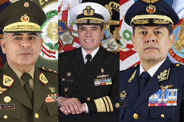 Pérou : Changements dans la hiérarchie militaire