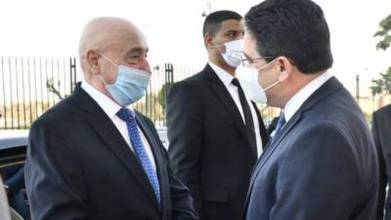 Libye : Visite des libyens  Aguila Saleh et Abdullah Allafi au Maroc pour un règlement définitif de la crise libyenne