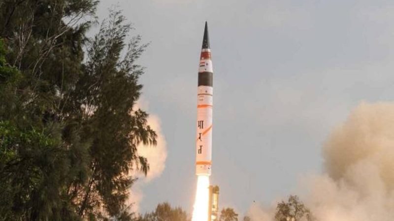 Inde : test réussi d’un missile balistique intercontinental à capacité nucléaire
