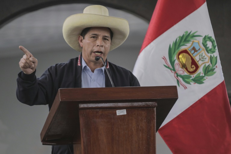 Le Pérou : désapprobation du président Pedro Castillo