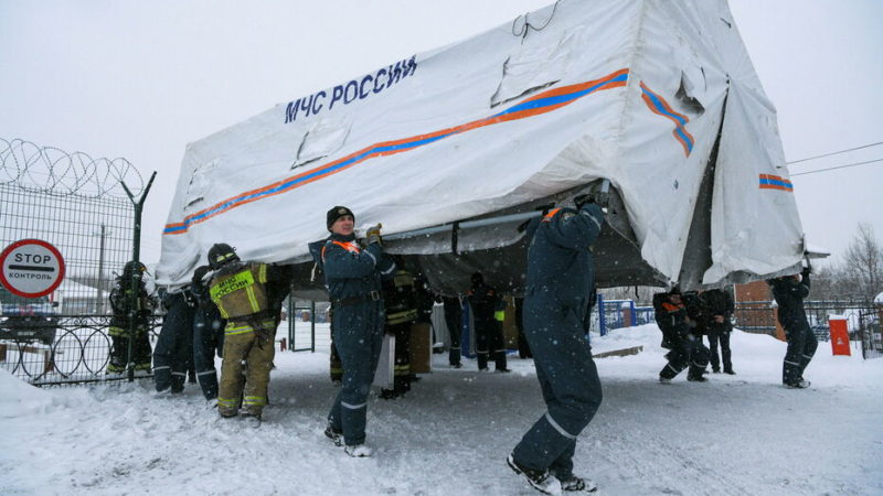 Russie : Au moins 52 morts suite à un accident dans une mine de charbon en Sibérie
