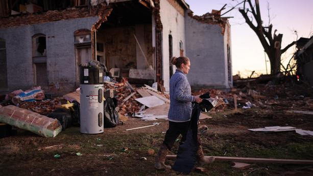 Lourd bilan humain suite au passage de violentes tornades aux Etats-Unis