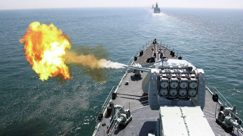 Début de manœuvres navales de l’Iran, la Russie et la Chine dans l’Océan indien