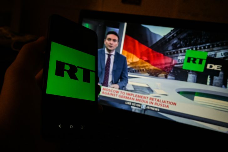 Le régulateur allemand des médias interdit la chaîne Russia Today