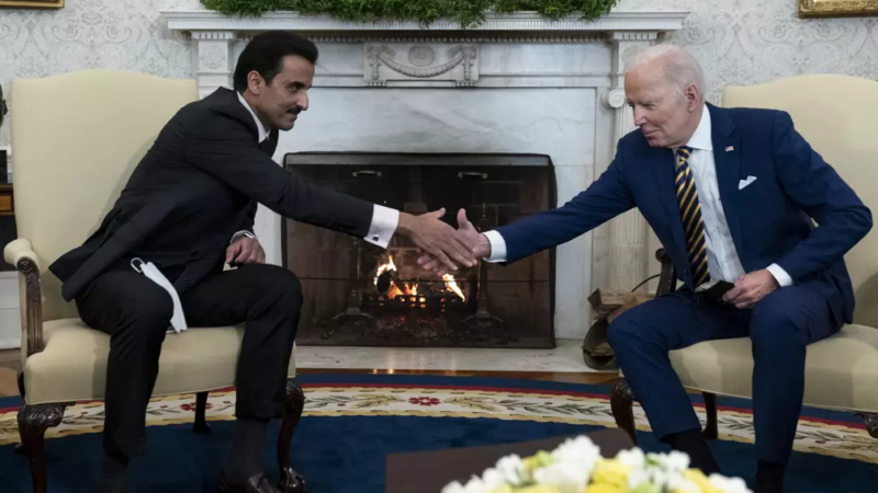 L’émir du Qatar reçu par Joe Biden à la Maison Blanche
