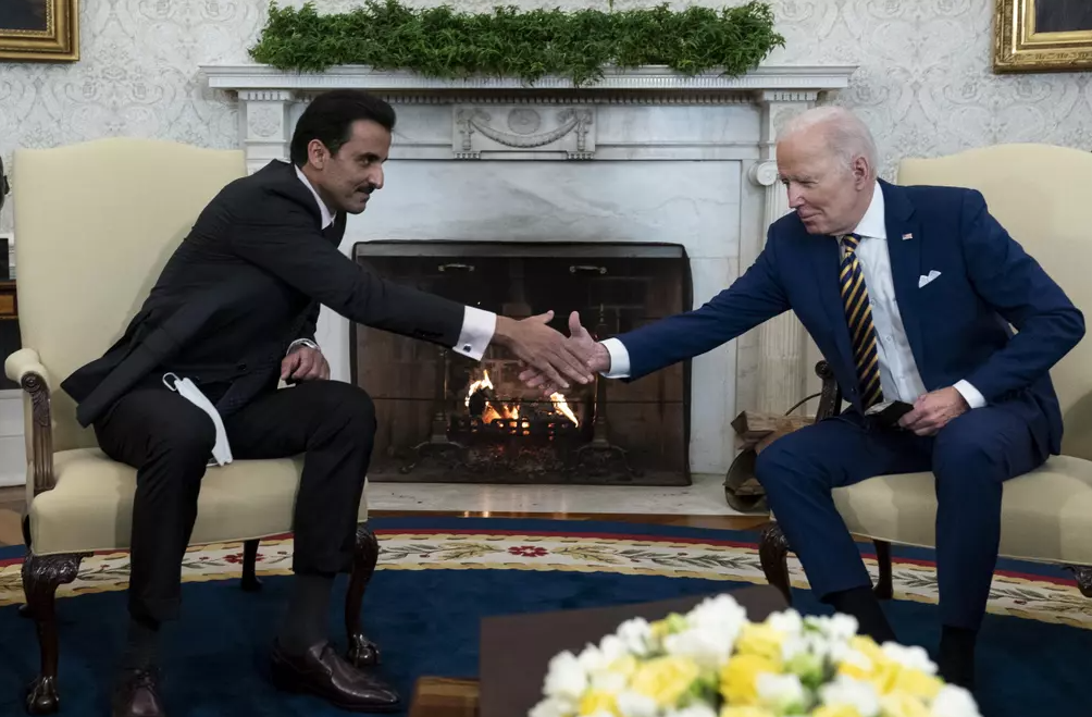 L’émir du Qatar reçu par Joe Biden à la Maison Blanche