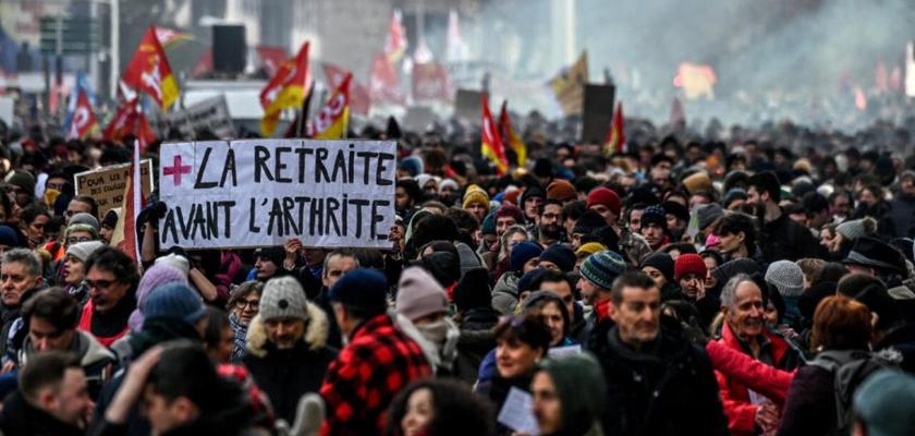La France : Grève et mobilisation contre le projet de réforme des retraites