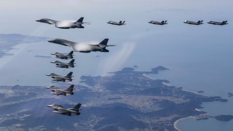 Corée du Sud : Exercice aérien conjoint avec les USA