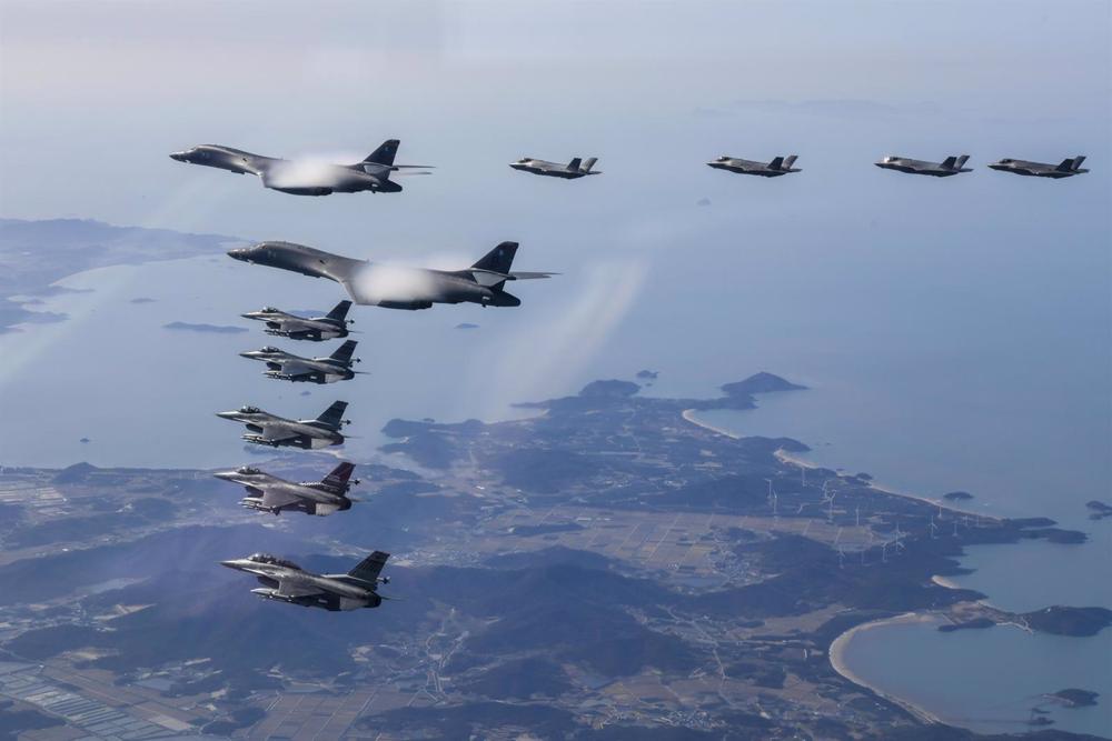 Corée du Sud : Exercice aérien conjoint avec les USA